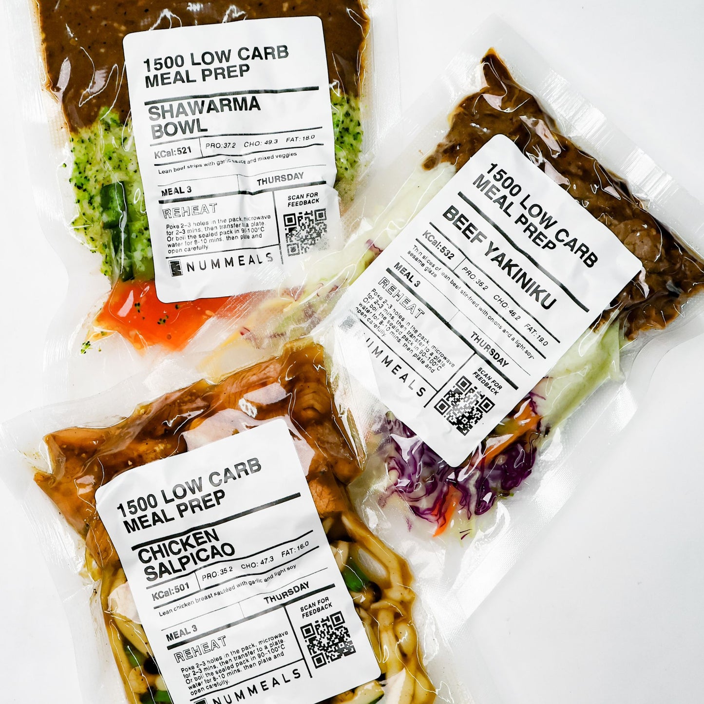 N:M LOW CARB Meal Prep